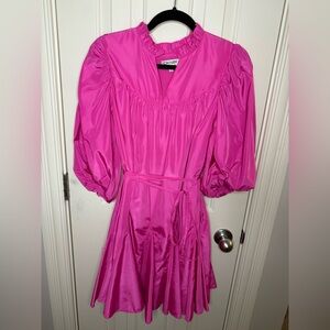 Crosby by Millie Burch Shine your bright pink mini dress Size Medium